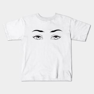 Feminist Eyes Open Kids T-Shirt